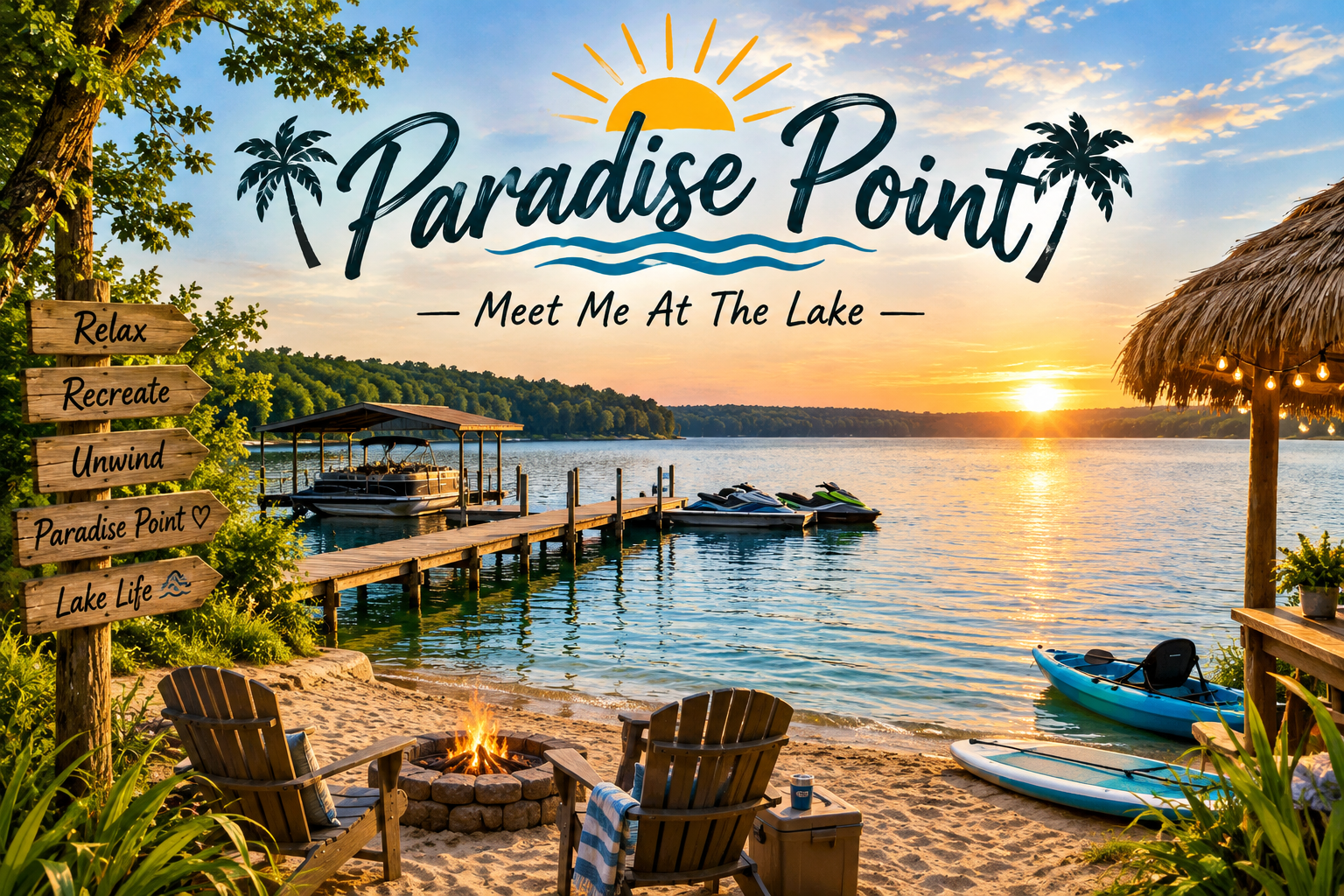 Paradise Point — Meet Me at the Lake artwork